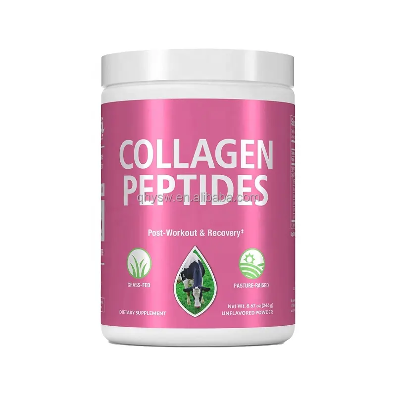 Private Label Multifunction Hydrolyzed Collagen Peptides Powder Help Hair Skin Nails Joint Suppelements Collagen Peptides Powder