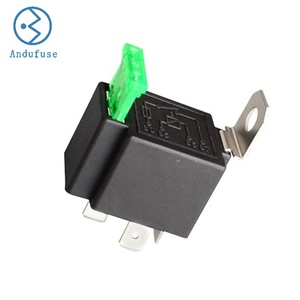 Otomotif 24VDC 30A 4 Pin SPST biasanya buka kontak Relay On/Off kontrol saklar untuk mobil truk Marinre Ironback dengan 30A Fuse - Product Image 1