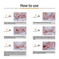 Pour la vente en gros : Ongles à presser en ABS, couleur unie, forme ovale, couverture complète, ongles pré-dessinés, fabricant de marques privées