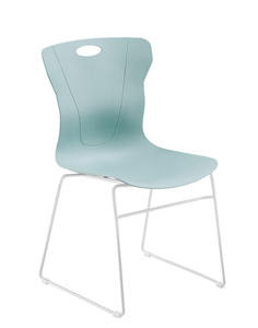 UPRS Yellow Modern PP Plastic Dining <b>Chair</b> with Metal Legs <b>Stackable</b> 1-Year Warranty for Home Hotel Cafe Restaurant & Office Use - Product Image 5