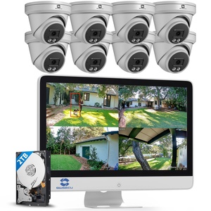 Gwsecu 8x5MP OEM ODM ai phát hiện chuyển động của con người tầm nhìn ban đêm IP PoE CCTV giám sát an ninh Hệ thống <span class=keywords><strong>Camera</strong></span> <span class=keywords><strong>internet</strong></span> App View - Product Image 1