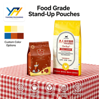 Sachets refermables pour aliments, sachets à fermeture éclair pour fruits secs, sachets auto-scellants en aluminium