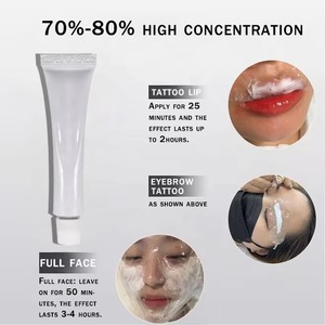 Bálsamo para el Cuidado Posterior del Tatuaje para Labios, Arte Corporal, Tatuaje, Crema Blanca, <span class=keywords><strong>Micropigmentación</strong></span> para Labios y Cejas - Product Image 5