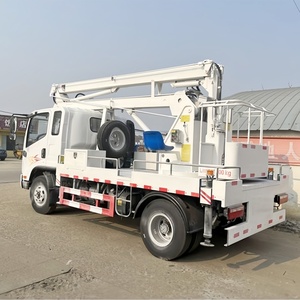 Plataforma Elevadora Montada en Camión FAW 23 para Trabajo en Altura, Plataforma Aérea con Brazo Plegable - Product Image 3