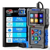 Lecteur de codes OBD2 T300, outil de diagnostic, lecteur de codes de panne de voiture, lecteur de codes de diagnostic du moteur, scanner OBDII, testeur de tension de batterie, I/M