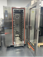 Four à air chaud professionnel rotatif à 16 plateaux, four de cuisson à convection à chariot rotatif avec panneau de commande numérique – Offre Spéciale