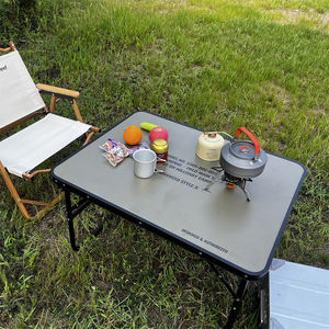 Personalizado viaje ligero caballete portátil Metal aluminio plegable al aire libre <span class=keywords><strong>playa</strong></span> plegable <span class=keywords><strong>maleta</strong></span> Picnic Camping <span class=keywords><strong>Mesa</strong></span> - Product Image 5
