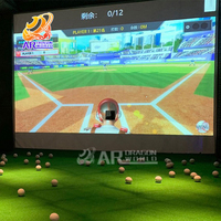 Simulateur d'équipement d'entraînement de baseball de machine de jeu d'amusement d'intérieur de AR de sports interactifs immersifs en vente