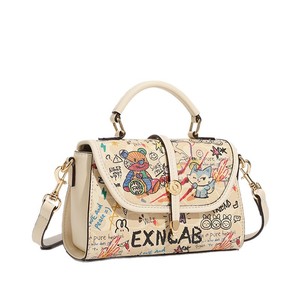 Borsa a Tracolla Vintage da Donna Personalizzabile con Logo, Borsa Elegante Stampata, Borsa a Tracolla di Tendenza, <span class=keywords><strong>Borse</strong></span> a Tracolla di <span class=keywords><strong>Lusso</strong></span> per Donne in Offerta - Product Image 2