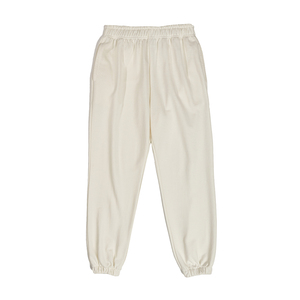 Pantalon de jogging décontracté en molleton brossé, chaud pour l'hiver, en coton, taille élastique, style coréen, coupe ample - Product Image 5