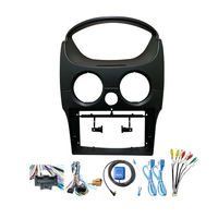 Meihua - Lecteur DVD Android universel pour voiture 9 pouces - Cadre de navigation pour CHEVROLET Spark Matiz 10-17 avec faisceau de câblage