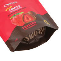 Op maat gedrukte verpakkingen van composietmateriaal voor noten, voedselveilig, hersluitbaar, staande pouch voor noten en gedroogd fruit