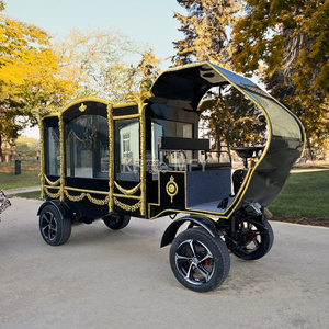 Coche fúnebre eléctrico clásico de alta calidad, transporte especial para funerales, vehículo para ataúdes - Product Image 5
