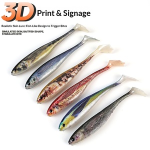 เหยื่อปลอมแบบนิ่ม 3 มิติ พิมพ์ลายเป็ด/<span class=keywords><strong>ปลา</strong></span> หา<span class=keywords><strong>ง</strong></span>ตัด/หา<span class=keywords><strong>ง</strong></span>แฉก ทำจากสแตนเลส สำหรับตก<span class=keywords><strong>ปลา</strong></span>ทะเล ไม่ต้อ<span class=keywords><strong>ง</strong></span>ใช้เบ็ด - Product Image 3