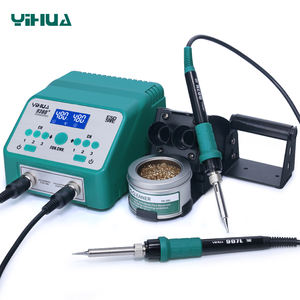 Estación de Soldadura Digital LCD Multifuncional YIHUA 938D+ Versión Mejorada 60W 45W con Soldador Dual sin Plomo - Product Image 2