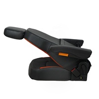 Siège capitaine marin en PVC 12V pour chaise de bateau confortable sans base de suspension sur piédestal