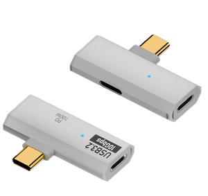 Yeni 2 in 1 USB tip C 10gbps çift Typc C USB <span class=keywords><strong>3.2</strong></span> Splitter erkek çift tip C dişi/USB 3.0 şarj adaptörü hub dönüştürücü - Product Image 2