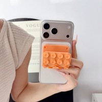 Support magnétique en silicone Love Suction Cup pour iPhone 18 Pro Max, compatible avec les coques magnétiques pour iPhone 17, support pratique et amovible