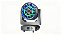 Projecteur de scène LED IP66 19x120W Big-Eye avec synthèse de couleurs additive, tête mobile DMX Wash pour concerts et fêtes