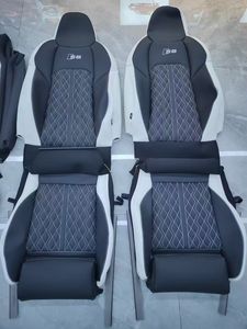 Accesorios Interiores de Alta Calidad, Juego Completo de Fundas de Asiento de Cuero Personalizadas de Lujo para Automóviles Accent, para <span class=keywords><strong>Audi</strong></span> A4 A6 A7 A8 - Product Image 6