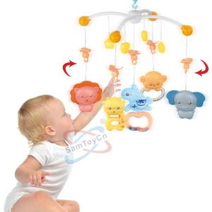 Samtoy animales eléctrico Musical vivero <span class=keywords><strong>dormir</strong></span> fieltro bebé móvil bebé cuna colgante juguete <span class=keywords><strong>para</strong></span> 6M + regalo <span class=keywords><strong>para</strong></span> <span class=keywords><strong>recién</strong></span> nacidos - Product Image 2