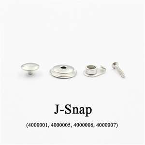 Ensemble de boutons en acier inoxydable 316 J-SNAP (4 pièces) pour yacht, bateau, voiture, charnières en aluminium, nouveaux accessoires marins, auvent, guitare, toile, laiton - Product Image 4