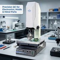 Sistema de Medición Óptica Rational VMS-3020P, Resolución de 0.5um, Precisión E1xy, Inspección de Piezas Mecánicas y Moldes |
