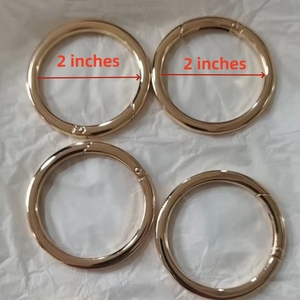 Op maat gemaakte hoogwaardige zinklegering 10-25 mm <span class=keywords><strong>O</strong></span>-<span class=keywords><strong>ring</strong></span> veer-snap haak verstelbare metalen <span class=keywords><strong>O</strong></span>-<span class=keywords><strong>ring</strong></span> gesp voor kledingaccessoires en tassen - Product Image 4