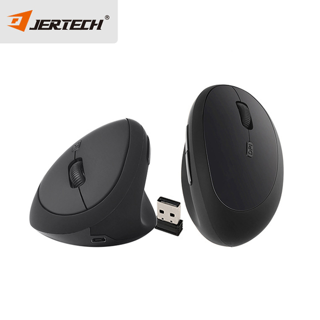 6 Buttons Adjustable 1600 Dpi Mouse Optical 2.4g Vertical Mouse Wireless Gaming Mouse for Gamer