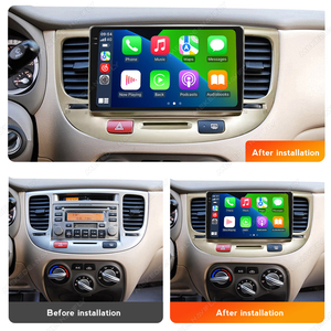 MEKEDE 4G LTE 9 pouces écran tactile de voiture android pour KIA <span class=keywords><strong>RIO2</strong></span> 2005-2011 système de navigation de voiture prise en charge 360 caméra - Product Image 2
