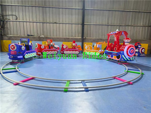 Hot UK Indoor <span class=keywords><strong>Thomas</strong></span> Track trench Ride Mini elettrico per bambini divertimento in stile londra per parco trampolino centro commerciale in metallo - Product Image 2