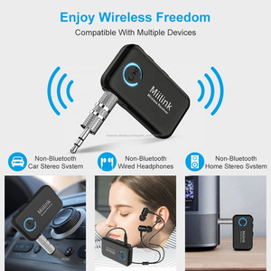 De 3,5mm <span class=keywords><strong>Bluetooth</strong></span> 5,0 <span class=keywords><strong>receptor</strong></span> de Audio inalámbrico para coche/altavoz/cable auricular - Product Image 5