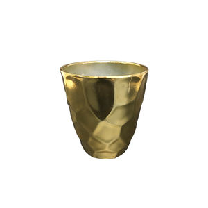 Vente en gros de pots d'orchidées en céramique et plastique plaqués or, grands pots de fleurs design, jardinières pour la maison, la décoration et le bureau, le jardin et l'extérieur - Product Image 1