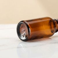 Flacon compte-gouttes en verre marron personnalisé avec logo pour sérum cosmétique, crème de soin, huiles essentielles, masques faciaux – 30ml, 50ml, 100ml