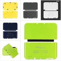 Coques supérieures et inférieures pour console de jeu, côtés A+E, accessoires, couvercle de batterie, matériau ABS pour NEW 3DSXL/LL