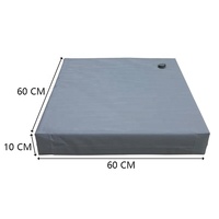 Tapis rafraîchissants et chauds imperméables pour animaux de compagnie – Matériau en micro-suède/PVC, rembourrage en mousse durable, personnalisable, utilisation 4 saisons, soutien des fesses
