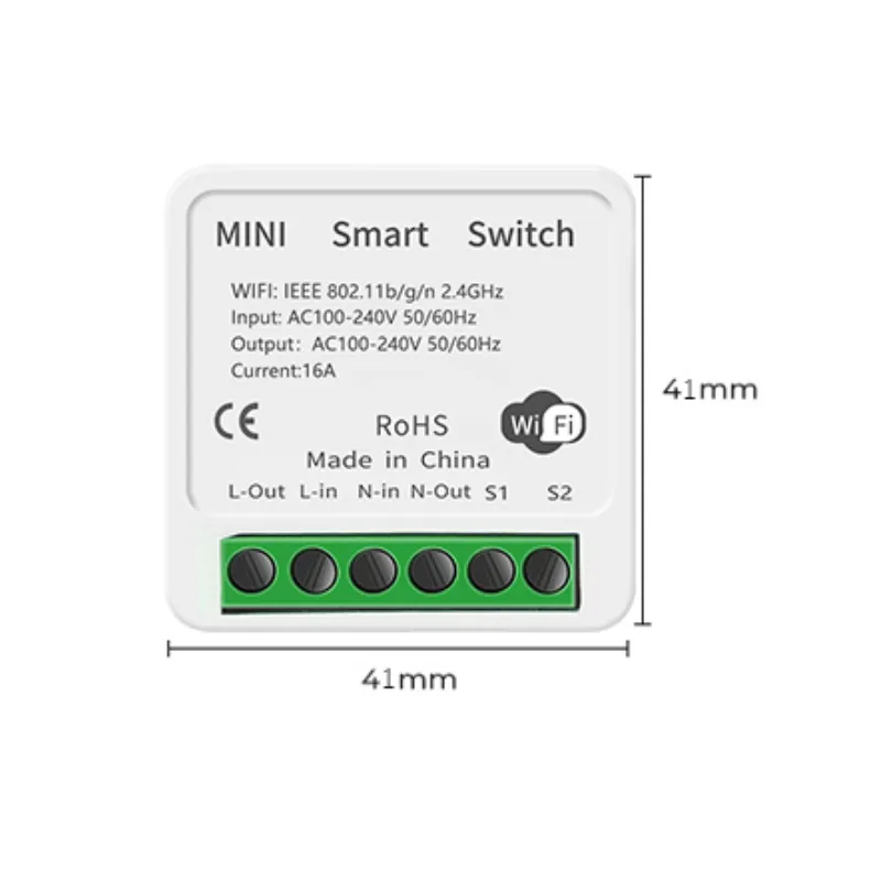 Relais schalter modul Smart Switch Wi-Fi Smart-Lüftersc halter Dual Control Wifi Smart Home Remote Kit