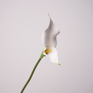 M-1014 Decoración para el Hogar con Flores de Calla <span class=keywords><strong>Lilu</strong></span> Artificiales de PU, de Tacto Real, con 2 Cabezas - Product Image 4