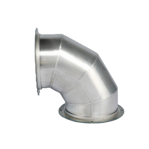 Thép không gỉ khuỷu tay 90 60 <span class=keywords><strong>45</strong></span> độ khuỷu tay thép mạ kẽm hàn khuỷu tay thông gió ống phù hợp kích thước có thể được tùy chỉnh - Product Image 4