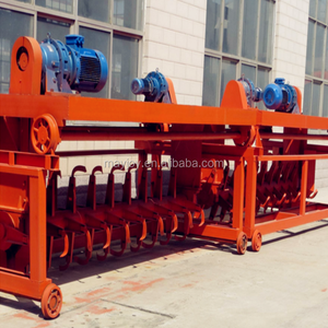 Su misura 2-5m di larghezza del letame di pollo rifiuti organici Compost fertilizzante Windrow compostaggio Turner macchina - Product Image 5