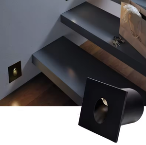 Aprobado por La CE Jardín al aire libre Aluminio Ip65 Luz de paso Empotrada Led Escalera Luz de paso Hotel Diseño Led Lámpara de luz nocturna - Product Image 4