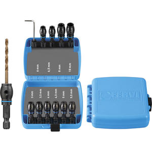 ชุดที่จับดอกสว่านเฟอร์วี บิต โฮลเดอร์ ขนาด 1/4 นิ้ว ดอกสว่านเหล็กหกเหลี่ยมสำหรับงานก่อสร้างและงานไม้ - Product Image 1