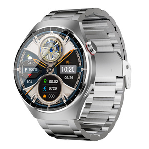 SK38 <b>Android</b> Smart Watch IPS Display Steel Band IP67 Waterproof with 3 Straps BT Call for Men - Product Image 4