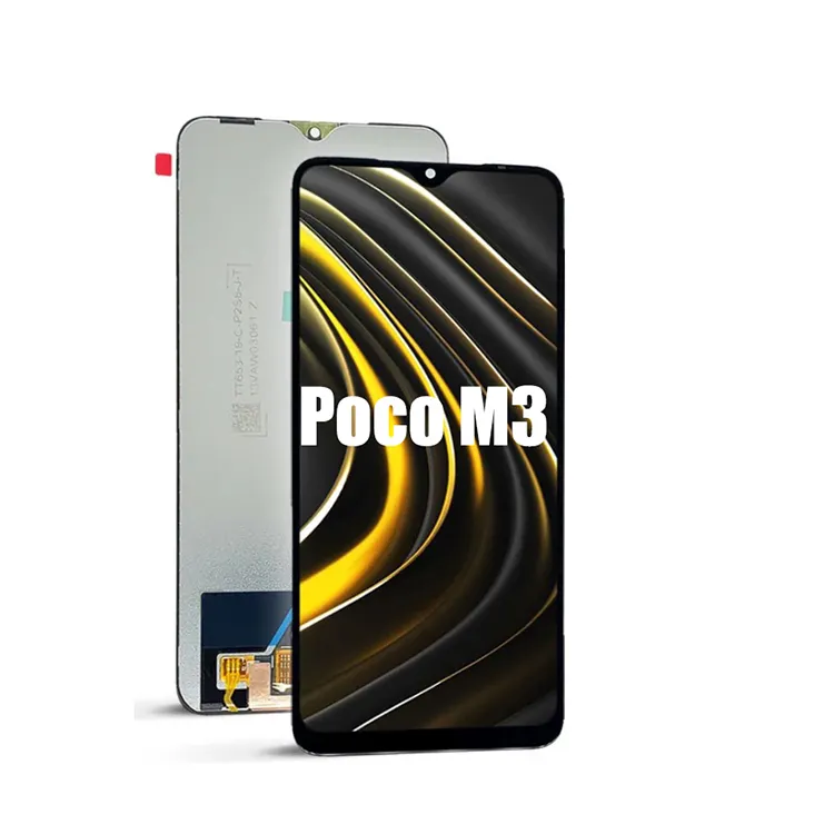 6.53'' Original Screen Poco M3 Mobile Lcd Touch Screen Display For Xiaomi Poco M3 Lcd Display