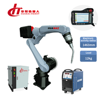 Robot industriel HN-1215A à 6 axes, bras de robot de 126 kg, portée de 1463 mm, charge utile de 12 kg, autre robot industriel soudeur PLC, neuf
