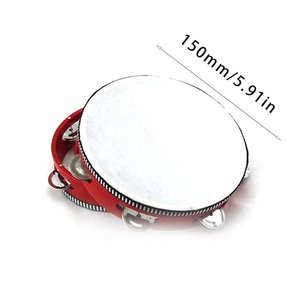 Krishna 5 đến 7 năm bán buôn nhạc cụ bộ gõ da cừu Tambourine cho người lớn bán - Product Image 6