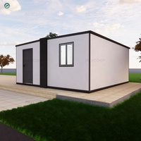 Maison conteneur extensible personnalisée de 30 m², 2 chambres, 1 salle de bain, préfabriquée, en Chine, pour l'Europe