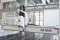 Machine CNC de gravure 3D sur bois haute vitesse SIGN 2040, routeur CNC 3 axes pour le travail du bois, en promotion