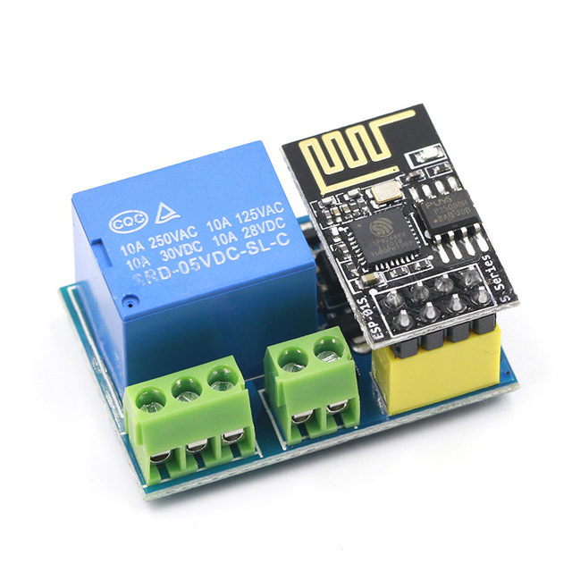Jxy ESP8266 ESP-01S 5V WiFi Relay Module Smart Home Remote Control Switch for Phone APP Wireless