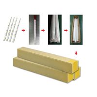 Bande LED SMD 2835 100cm Bande LED rigide 4014 SMD Bande lumineuse rigide 144 LEDS Lampe